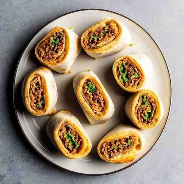 Ленивый куриный рулет с сыром